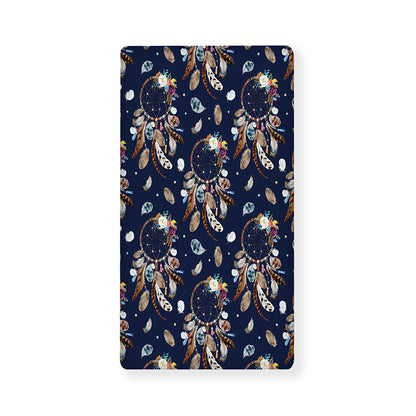 Floral Dream Catcher Pattern Print Baby Crib Sheet