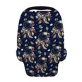 Floral Dream Catcher Pattern Print Baby Seat Cover