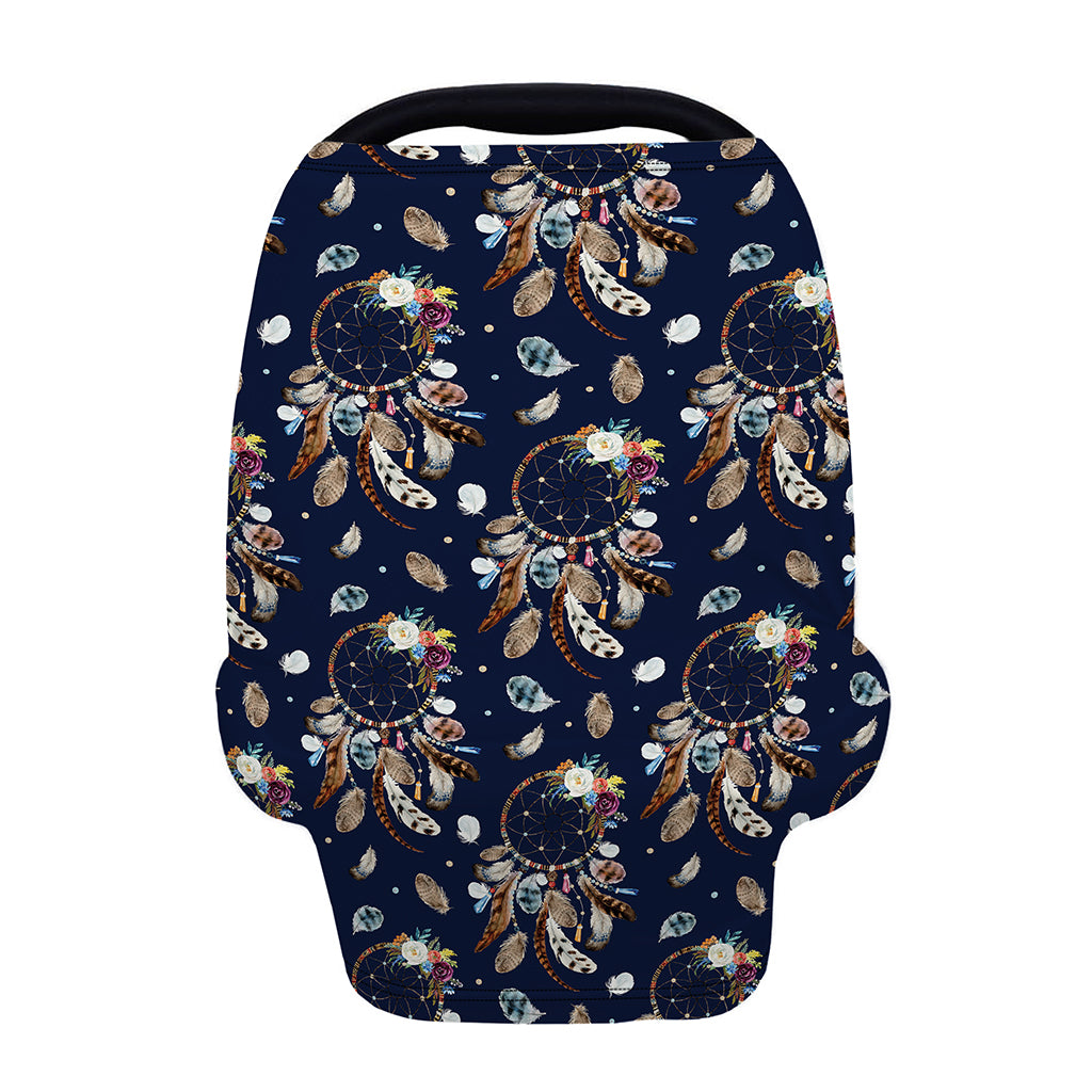 Floral Dream Catcher Pattern Print Baby Seat Cover