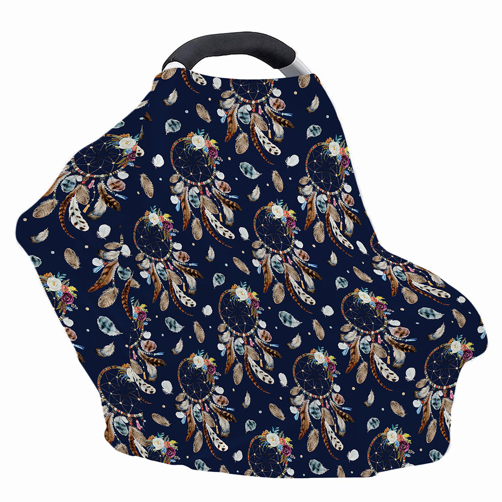 Floral Dream Catcher Pattern Print Baby Seat Cover