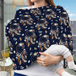 Floral Dream Catcher Pattern Print Baby Seat Cover
