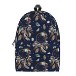 Floral Dream Catcher Pattern Print Backpack