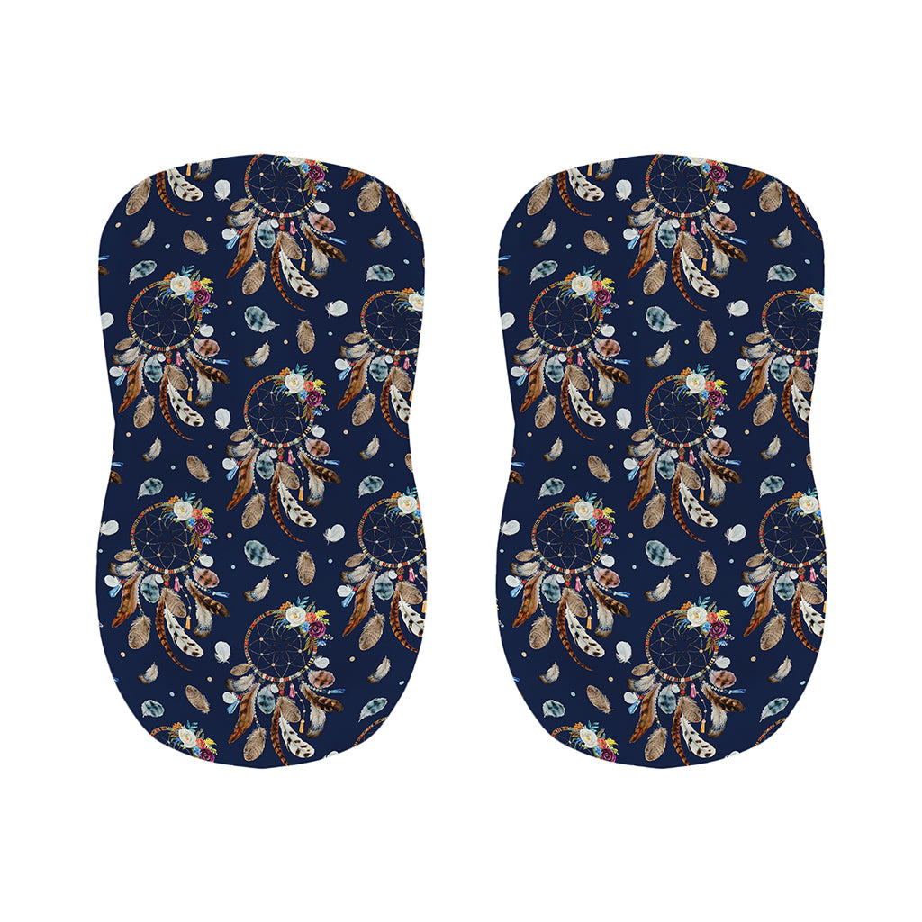 Floral Dream Catcher Pattern Print Bar Stool Covers