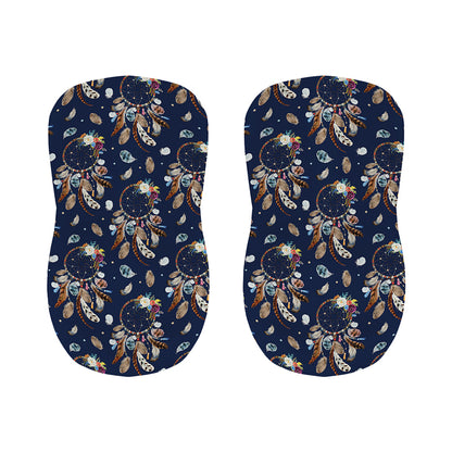 Floral Dream Catcher Pattern Print Bar Stool Covers