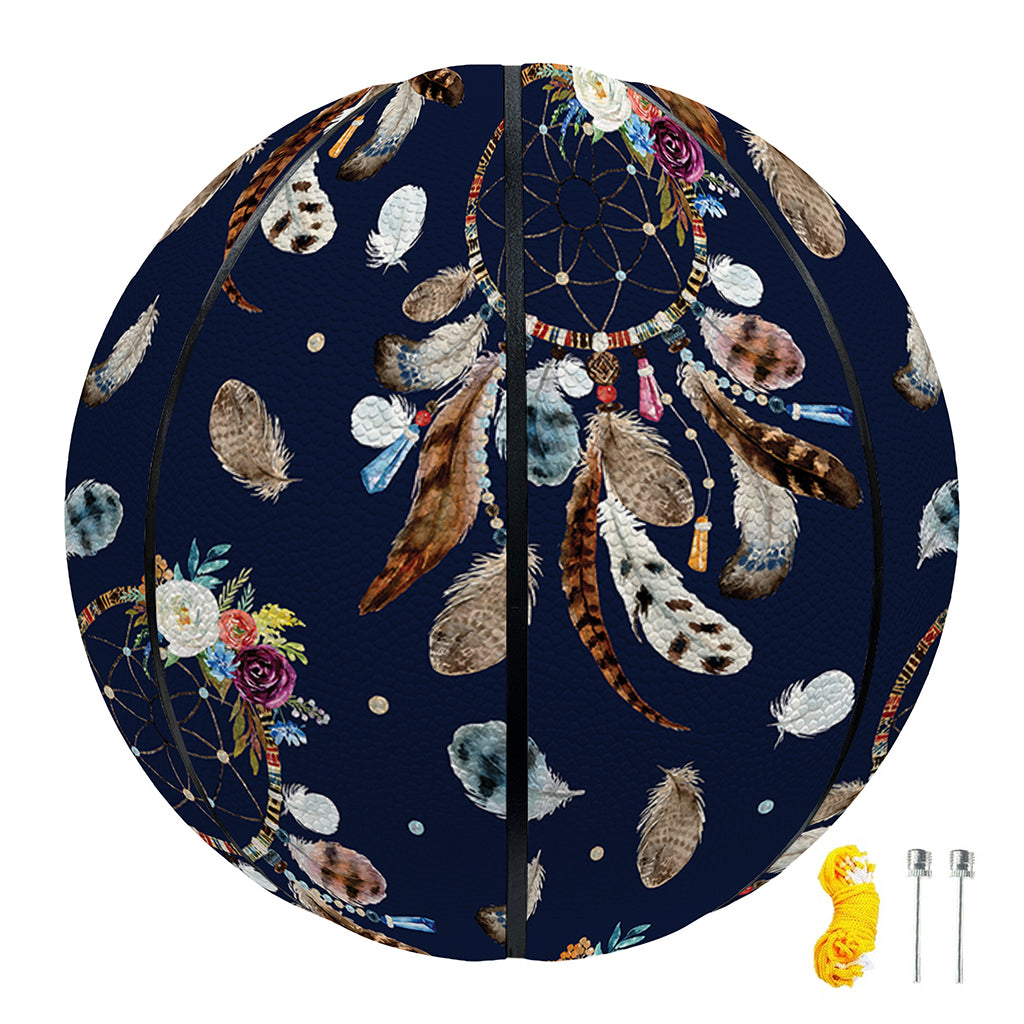 Floral Dream Catcher Pattern Print Basketball