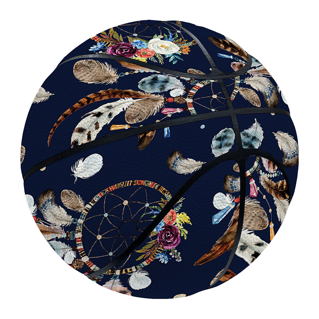 Floral Dream Catcher Pattern Print Basketball