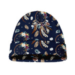 Floral Dream Catcher Pattern Print Beanie