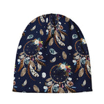Floral Dream Catcher Pattern Print Beanie