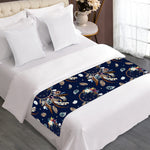 Floral Dream Catcher Pattern Print Bed Runner