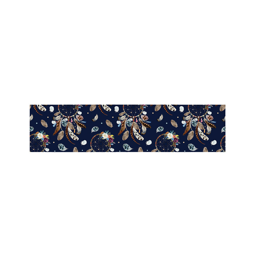 Floral Dream Catcher Pattern Print Bed Runner