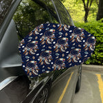Floral Dream Catcher Pattern Print Car Side Mirror Covers