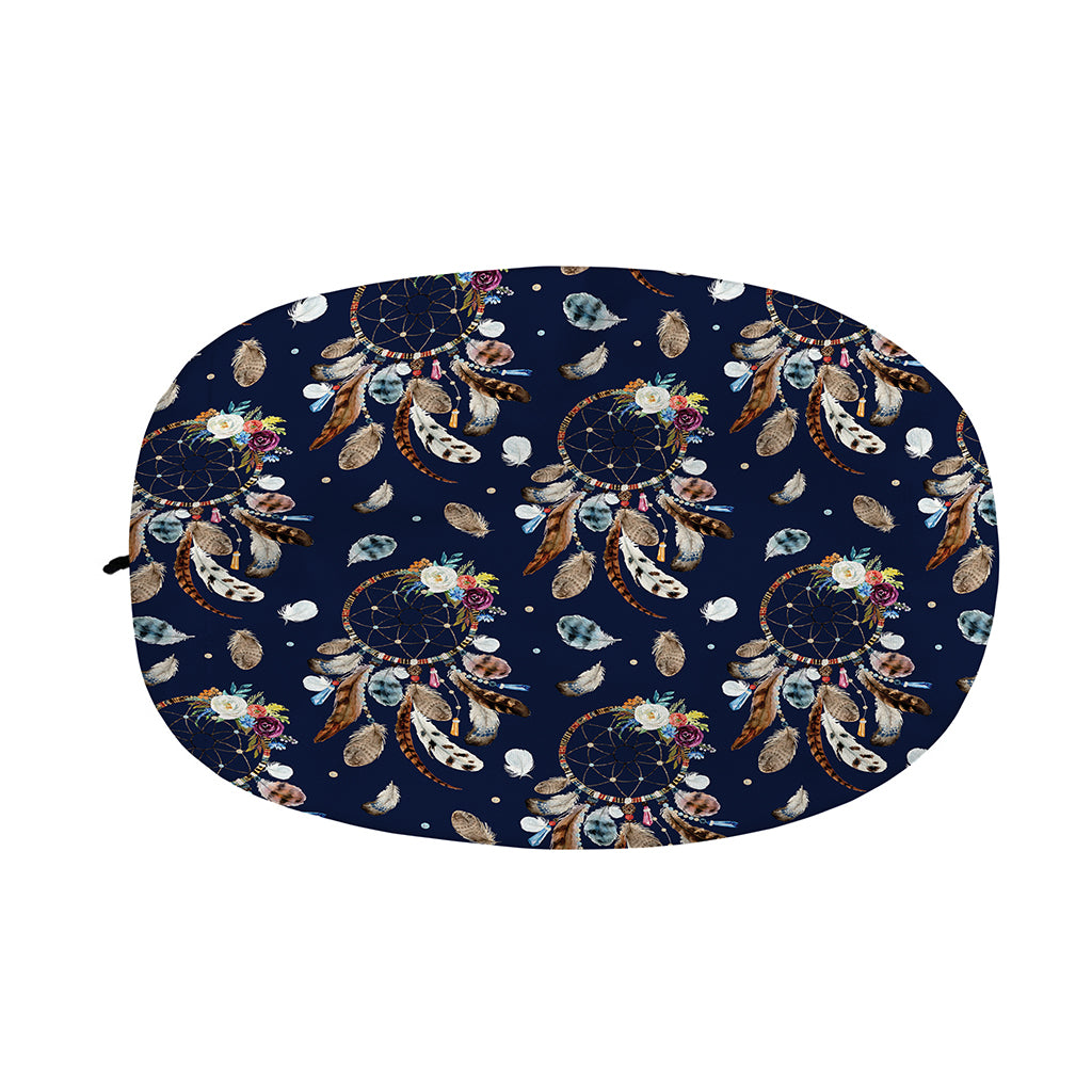 Floral Dream Catcher Pattern Print Car Side Mirror Covers