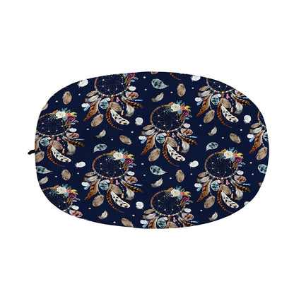 Floral Dream Catcher Pattern Print Car Side Mirror Covers