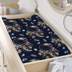 Floral Dream Catcher Pattern Print Changing Pad Cover