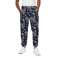 Floral Dream Catcher Pattern Print Cotton Sweatpants