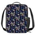 Floral Dream Catcher Pattern Print Crossbody Lunch Bag