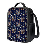 Floral Dream Catcher Pattern Print Crossbody Lunch Bag