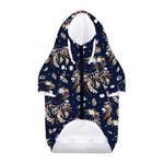 Floral Dream Catcher Pattern Print Dog Zip Up Hoodie