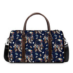 Floral Dream Catcher Pattern Print Duffle Bag