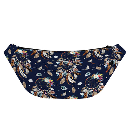 Floral Dream Catcher Pattern Print Fanny Pack