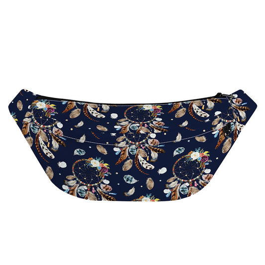 Floral Dream Catcher Pattern Print Fanny Pack
