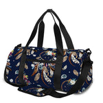 Floral Dream Catcher Pattern Print Gym Bag