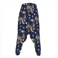 Floral Dream Catcher Pattern Print Hammer Pants