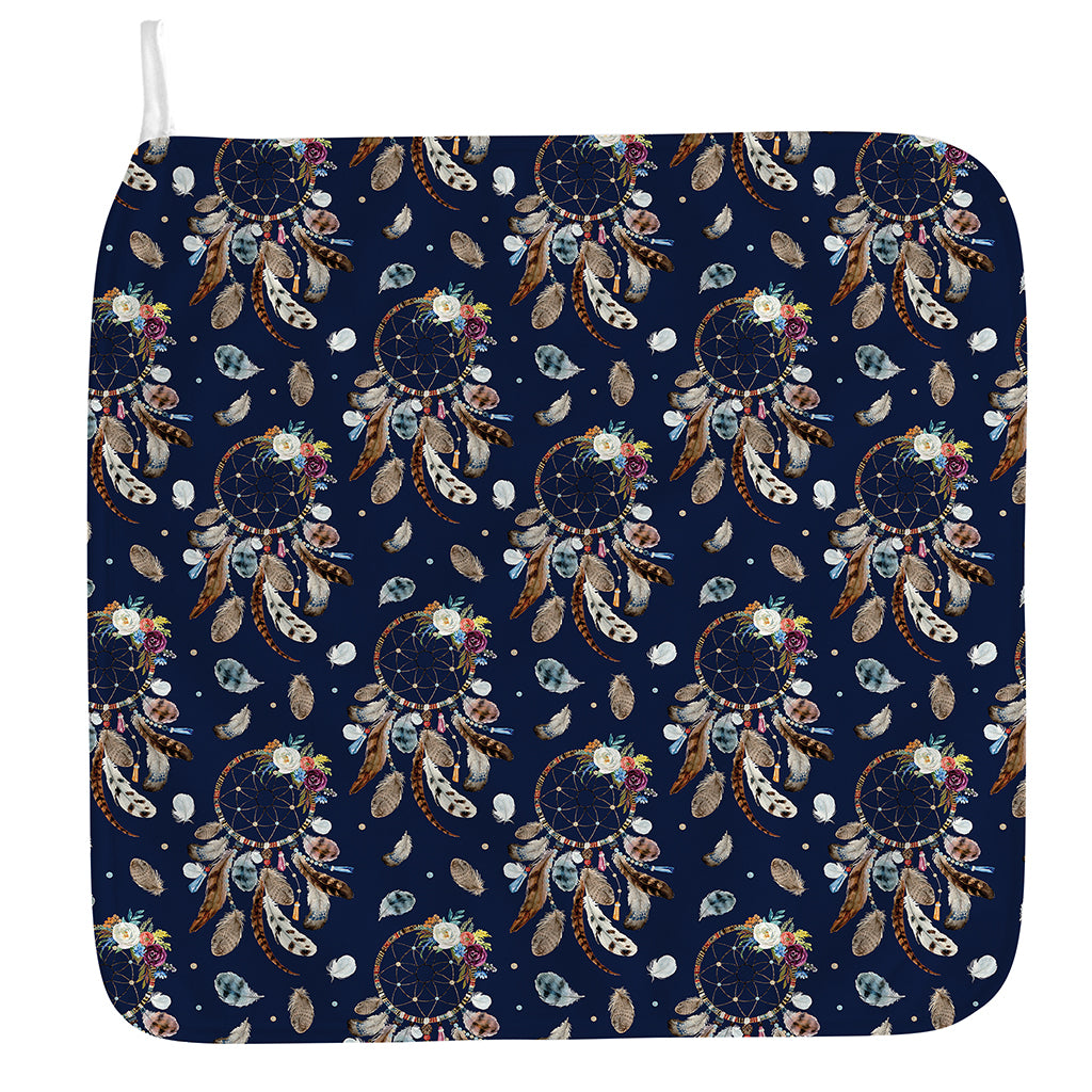 Floral Dream Catcher Pattern Print Hand Towel