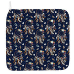 Floral Dream Catcher Pattern Print Hand Towel