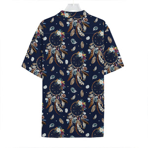 Floral Dream Catcher Pattern Print Hawaiian Shirt