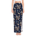 Floral Dream Catcher Pattern Print High Slit Maxi Skirt