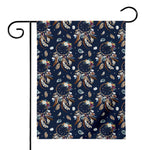 Floral Dream Catcher Pattern Print House Flag