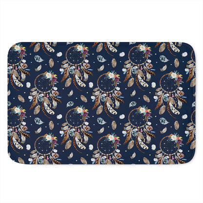 Floral Dream Catcher Pattern Print Indoor Door Mat