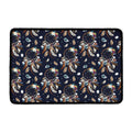 Floral Dream Catcher Pattern Print Kitchen Mat