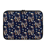 Floral Dream Catcher Pattern Print Laptop Sleeve