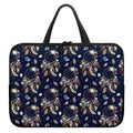 Floral Dream Catcher Pattern Print Laptop Sleeve With Handle