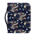 Floral Dream Catcher Pattern Print Leather Bible Cover