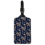 Floral Dream Catcher Pattern Print Luggage Tag