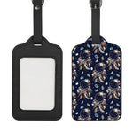 Floral Dream Catcher Pattern Print Luggage Tag