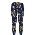 Floral Dream Catcher Pattern Print Men's Leggings