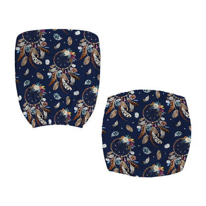 Floral Dream Catcher Pattern Print Office Chair Cover