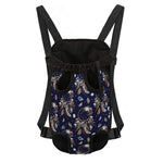 Floral Dream Catcher Pattern Print Pet Carrier Backpack