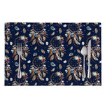 Floral Dream Catcher Pattern Print Placemat