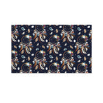 Floral Dream Catcher Pattern Print Polyester Flag