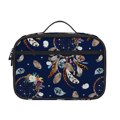 Floral Dream Catcher Pattern Print Portable Lunch Bag