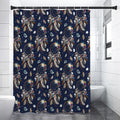Floral Dream Catcher Pattern Print Premium Shower Curtain