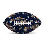 Floral Dream Catcher Pattern Print Rugby Ball