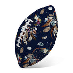 Floral Dream Catcher Pattern Print Rugby Ball
