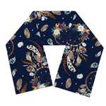 Floral Dream Catcher Pattern Print Scarf