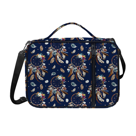 Floral Dream Catcher Pattern Print Shoulder Strap Bible Bag